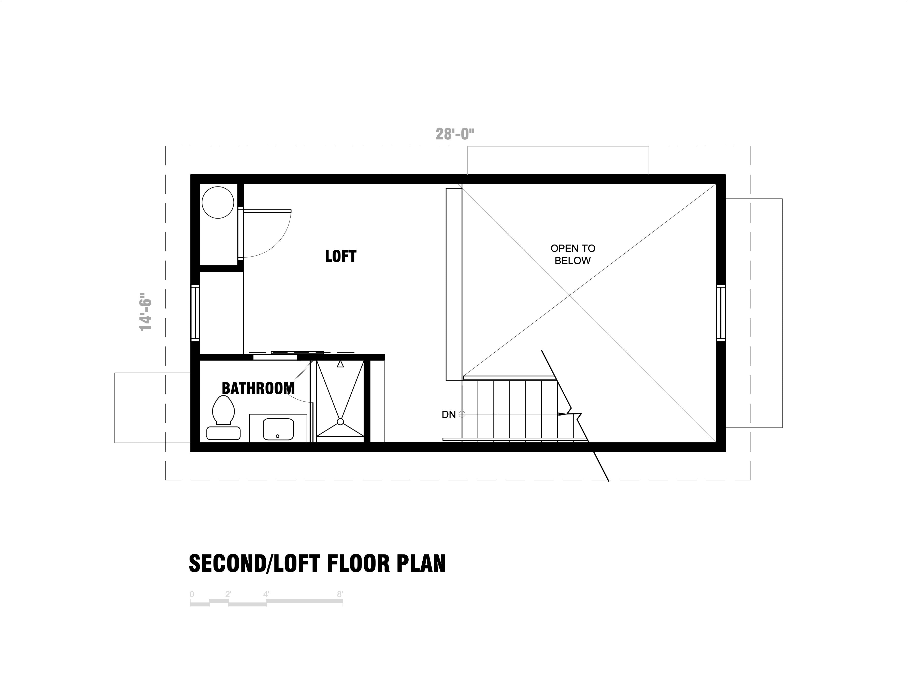 The Studio ADU Plan
