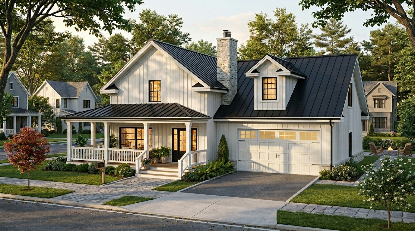 Gleneden Modern Farmhouse