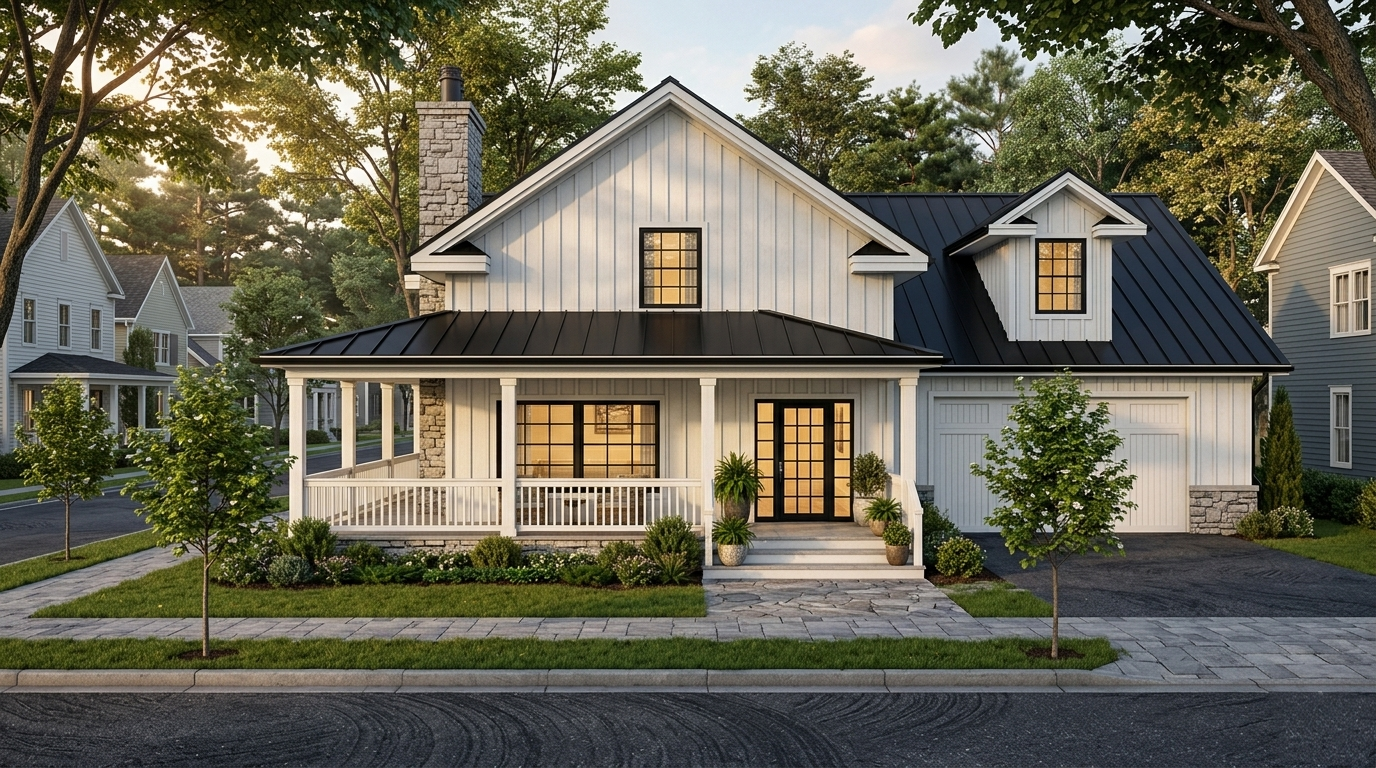 Gleneden Modern Farmhouse